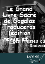 Le Grand Livre Sacré de Gogalas Traduceras (édition revue et augmentée)-vol 4/7