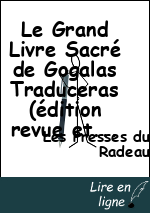 Le Grand Livre Sacré de Gogalas Traduceras (édition revue et augmentée)-vol 6/7