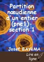 Partition nœudienne d'un entier (pne1)-section 1