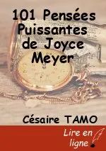 101 Pensées Puissantes de Joyce Meyer