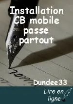 Installation CB mobile passe partout