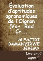 Évaluation d’aptitudes agronomiques de l’Oignon (Var. Red Créole) sous l’effet de la fertilisation organique du sol à Kashusha/ Est de la RDCongo