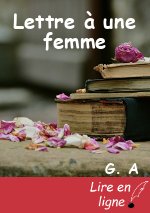 Lettre à une femme