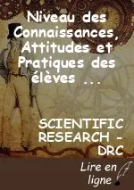 Niveau des Connaissances, Attitudes et Pratiques des élèves de l’institut Bumbu (Buta/RDC) dans la lutte contre la  covid-19.