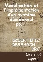 Modélisation et l’implémentation d’un système décisionnel pour  la gestion du personnel dans le secteur de l’Aviation en RDC : “  Cas de la Régie des Voies Aériennes (RVA)”.