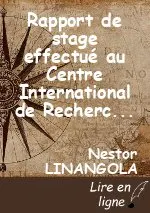 Rapport de stage effectué au Centre International de Recherche sur les Forêts (CIFOR) dans sa nouvelle vision Nouveaux Paysages du Congo (NPC) au paysage  de Yangambi (Yanonge, Yangambi et Bengamisa).