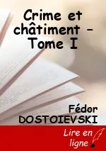 Crime et châtiment – Tome I