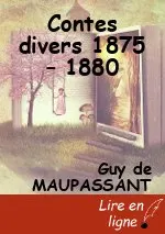 Contes divers 1875 – 1880