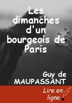 Les dimanches d'un bourgeois de Paris