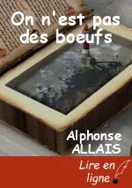On n'est pas des boeufs