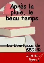 Après la pluie, le beau temps