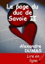 Le page du duc de Savoie II