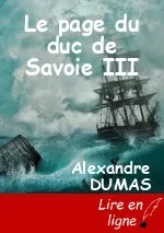 Le page du duc de Savoie III