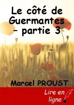 Le côté de Guermantes – partie 3