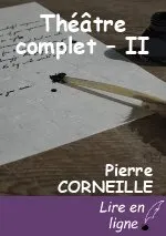 Théâtre complet – II