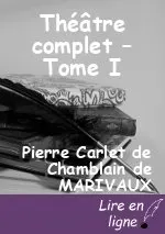 Théâtre complet – Tome I