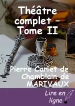 Théâtre complet – Tome II
