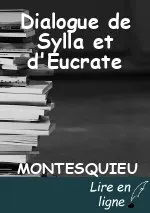 Dialogue de Sylla et d'Eucrate