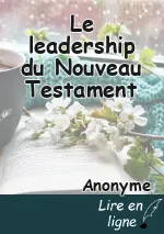 Le leadership du Nouveau Testament