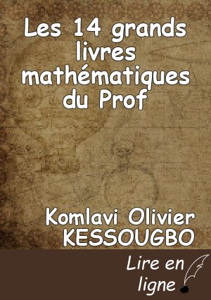Les 14 grands livres mathématiques du Prof