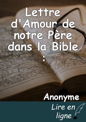 Lettre d'Amour de notre Père dans la Bible :