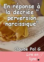 En réponse à la décriée " perversion narcissique"