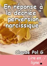 En réponse à la décriée " perversion narcissique"