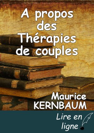 A propos des Thérapies  de couples