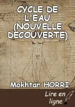 CYCLE DE L'EAU (NOUVELLE DECOUVERTE)