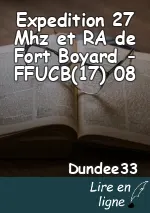 Expedition 27 Mhz et RA de Fort Boyard - FFUCB(17) 08