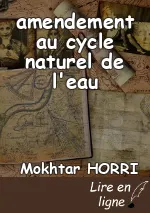 amendement au  cycle naturel de l'eau