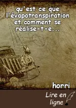 qu'est ce que l'évapotranspiration et comment se réalise-t-elle ?