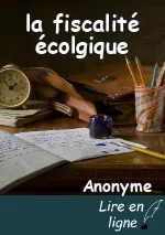 la fiscalité écolgique