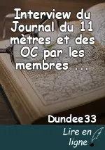 Interview du Journal du 11 mètres et des OC par les membres du forum