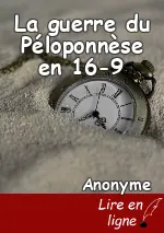 La guerre du Péloponnèse en 16-9