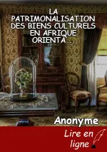 LA PATRIMONALISATION DES BIENS CULTURELS EN AFRIQUE  ORIENTALE:           LES EGLISES DE LALIBELA EN ÉTHIOPIE