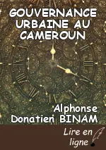 GOUVERNANCE URBAINE AU CAMEROUN