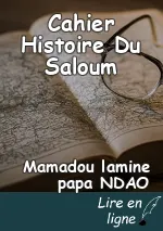 Cahier Histoire Du Saloum