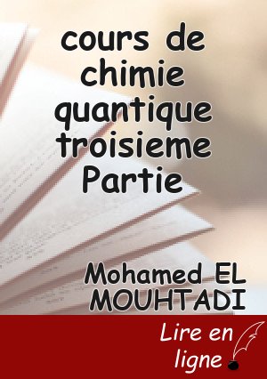cours de chimie quantique troisieme  Partie