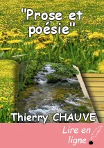 "Prose et poésie"