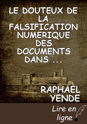 LE DOUTEUX DE LA FALSIFICATION NUMERIQUE DES DOCUMENTS DANS LE SECTEUR EDUCATIF EN RDC : les enjeux des NTIC