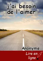 j'ai besoin de l'aimer