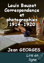 Louis Bouzat Correspondance et photographies 1914-1920