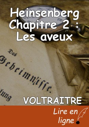 Heinsenberg Chapitre 2 : Les aveux