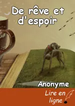 De rêve et d'espoir