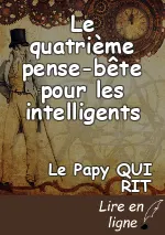 Le quatrième pense-bête pour les intelligents