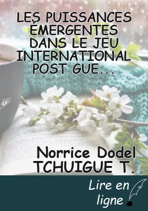 LES PUISSANCES ÉMERGENTES DANS LE JEU INTERNATIONAL POST GUERRE FROIDE