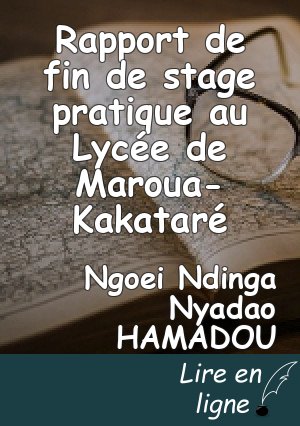 Rapport de fin de stage pratique au Lycée de Maroua-Kakataré