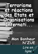 Terrorisme et réactions des Etats et Organisations Internationales