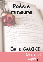 Poésie mineure